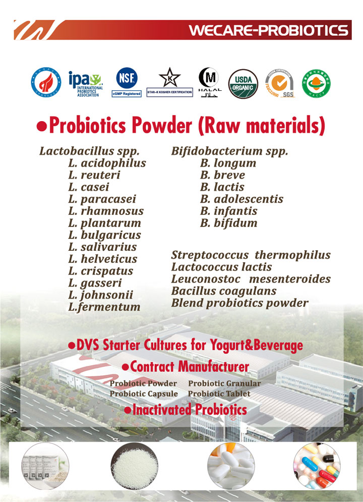 Probiotic powder